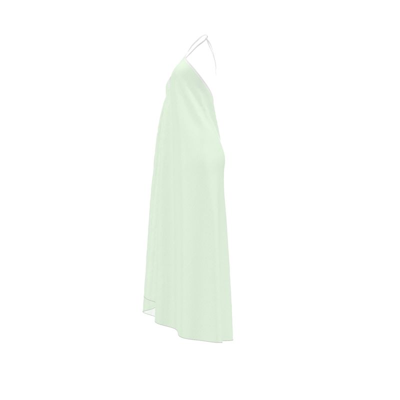 Vision Amplified - Halter neck backless dress