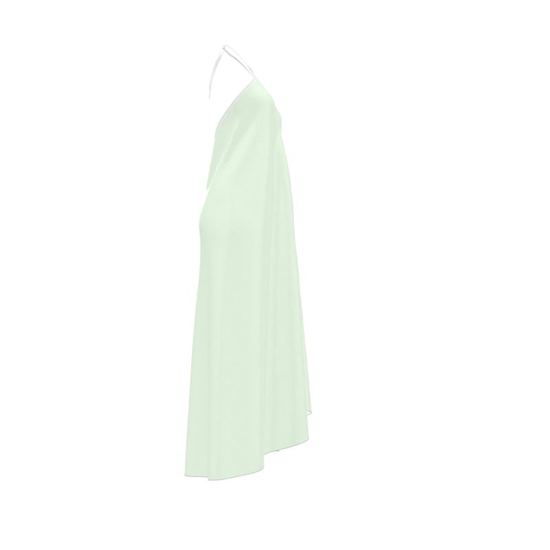 Vision Amplified - Halter neck backless dress