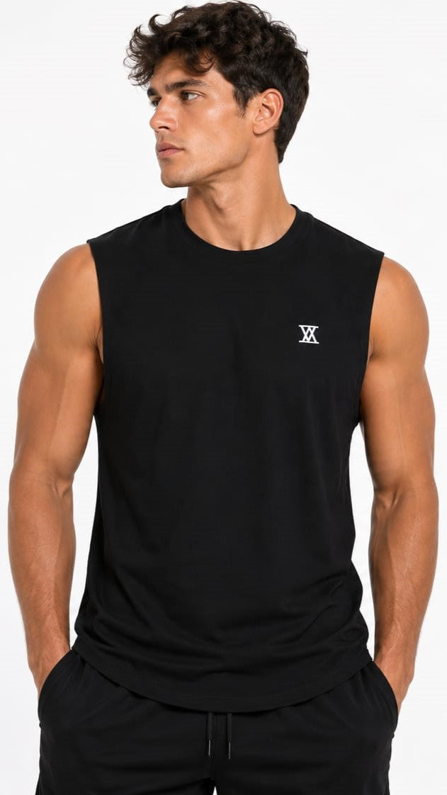 Vision Amplified | Men's Staple Curve Tank | VA-Flow
