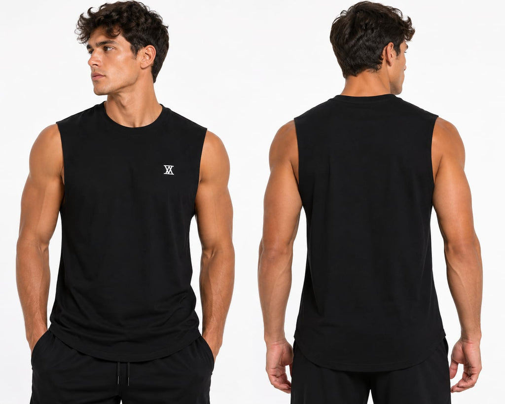 Vision Amplified | Men's Staple Curve Tank | VA-Flow