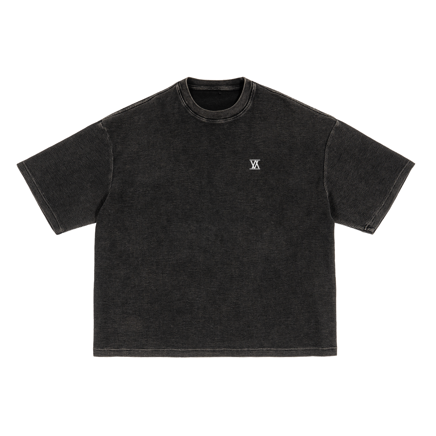 Vision Amplified | Textured Waffle Washed Boxy T-Shirt