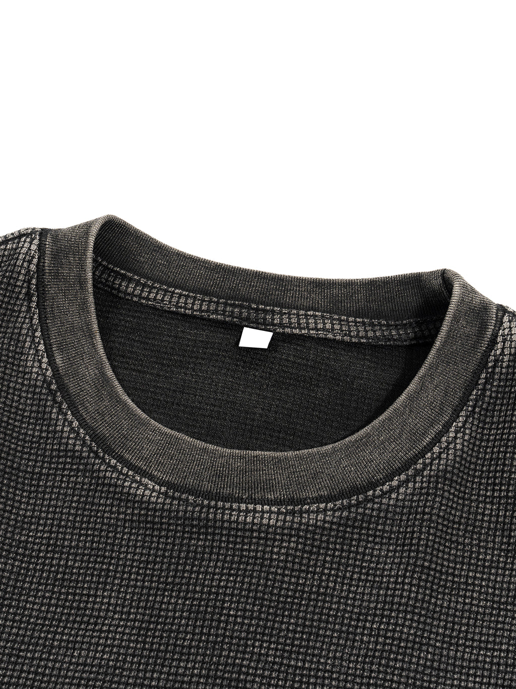Vision Amplified | Textured Waffle Washed Boxy T-Shirt