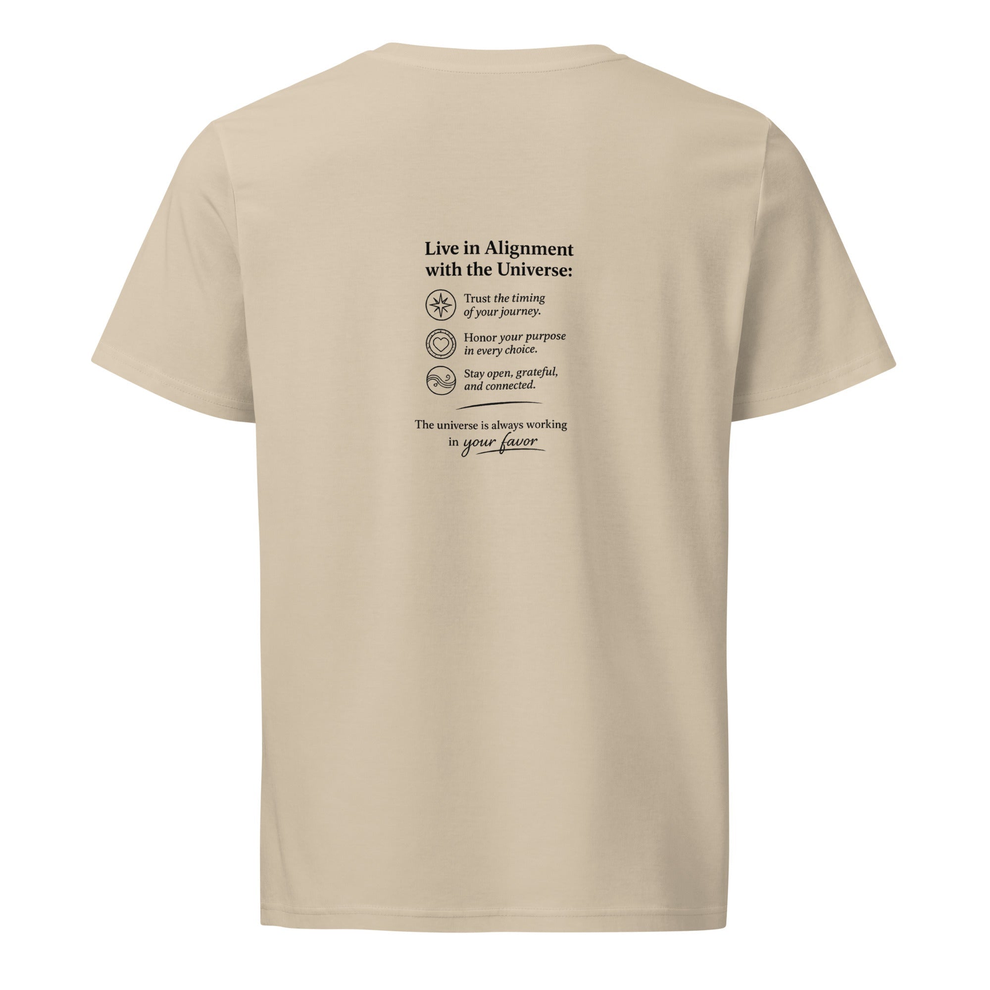 VA - Live in Alignment Unisex Organic T-Shirt - Vision Amplified