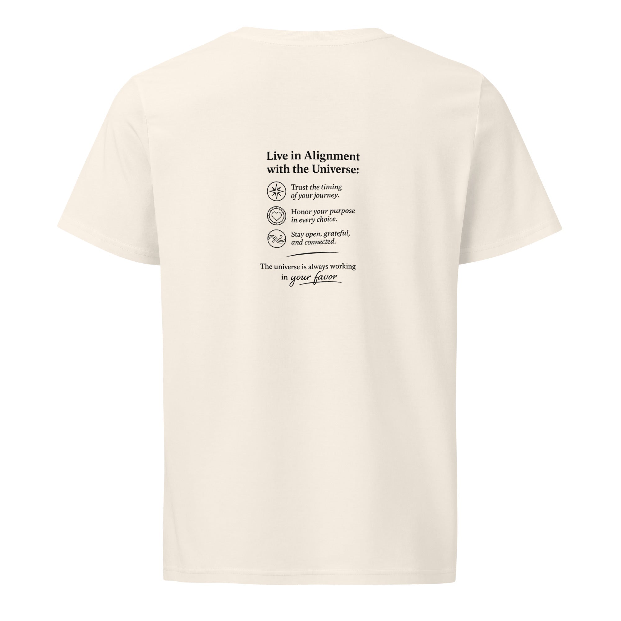 VA - Live in Alignment Unisex Organic T-Shirt - Vision Amplified