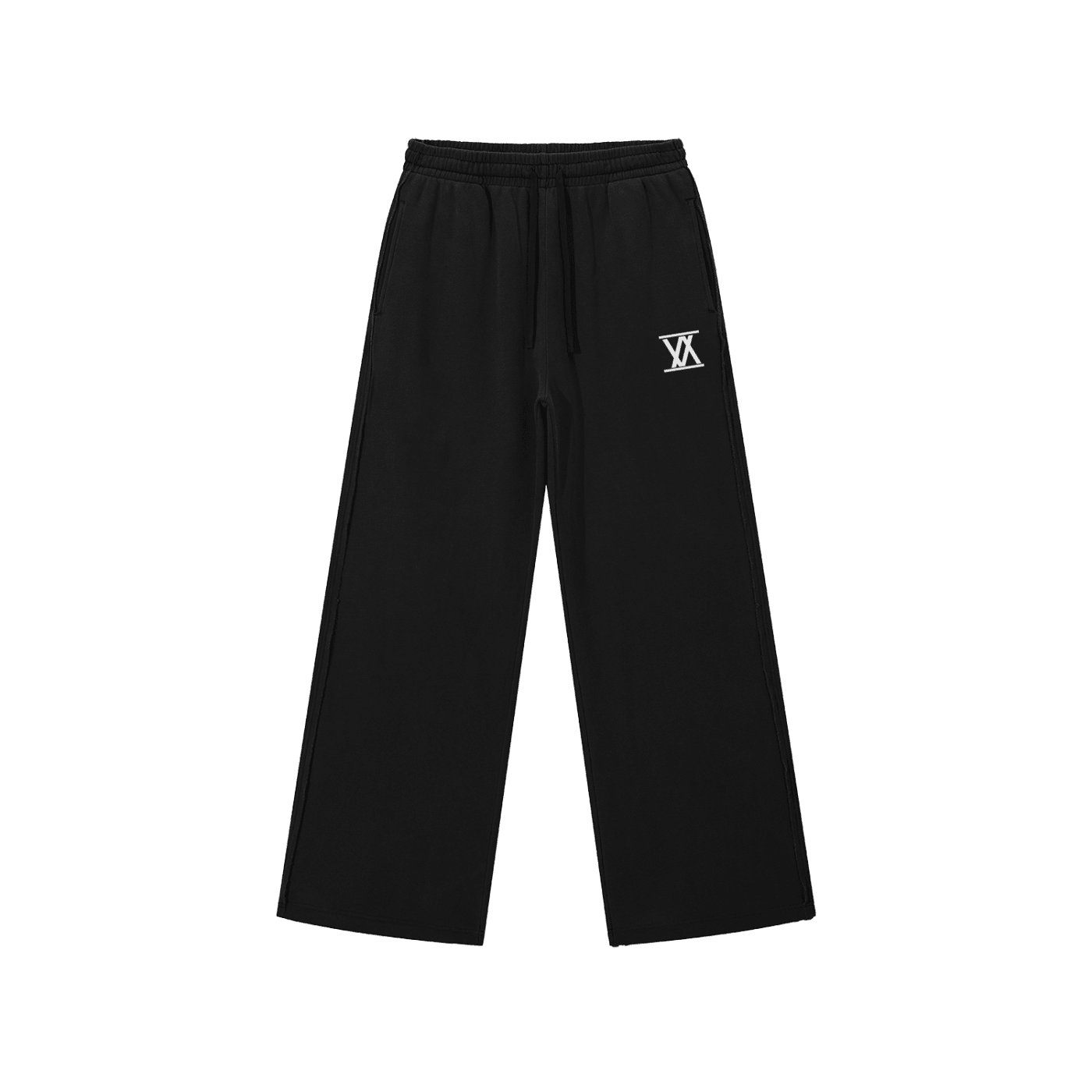 VA - Unisex Snow Washed Raw Edge Sweatpants - Vision Amplified
