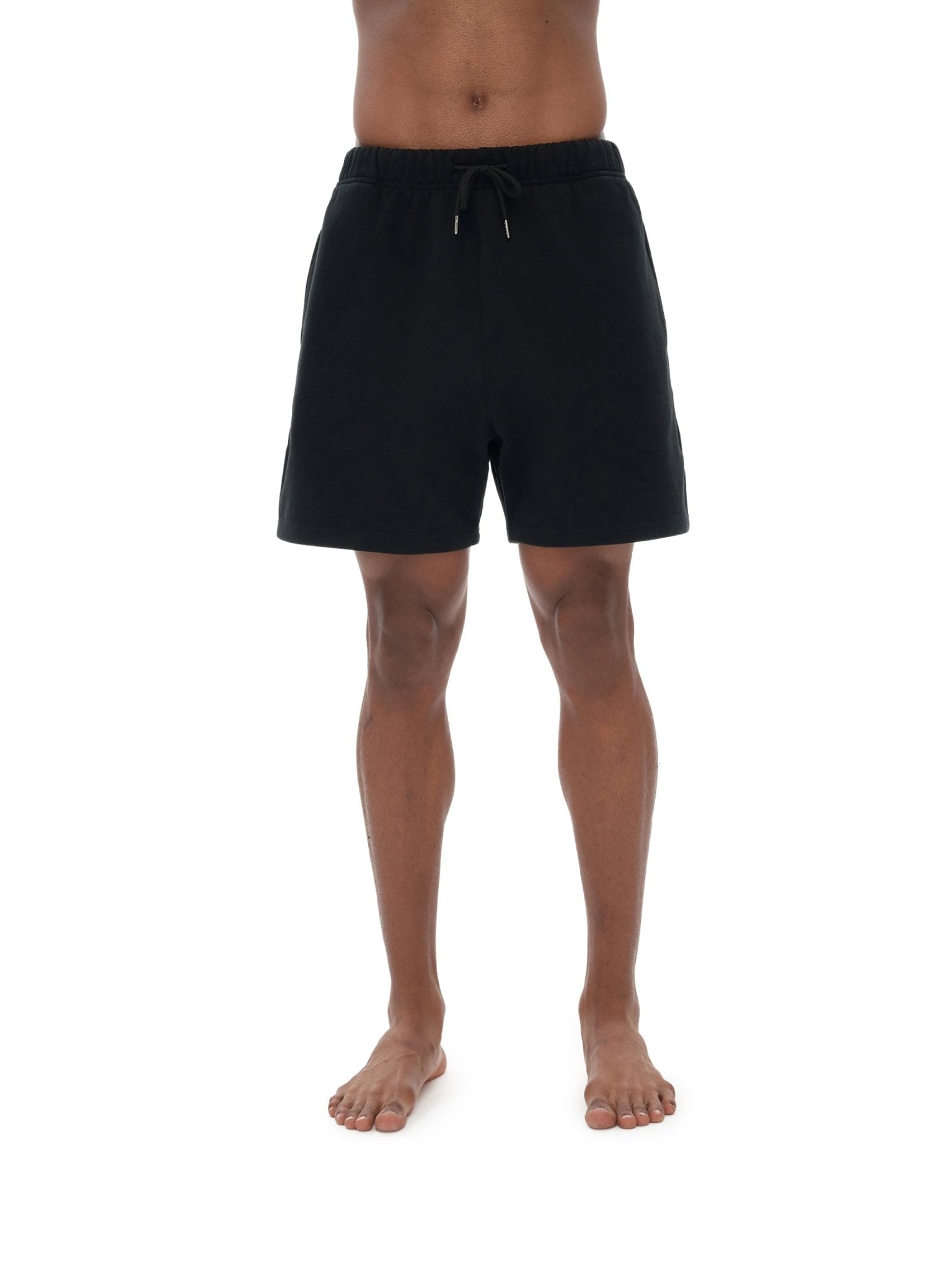 Vision Amplified - Men's Heavyweight Fleece Loose Fit Shorts Dark - Vision Amplified