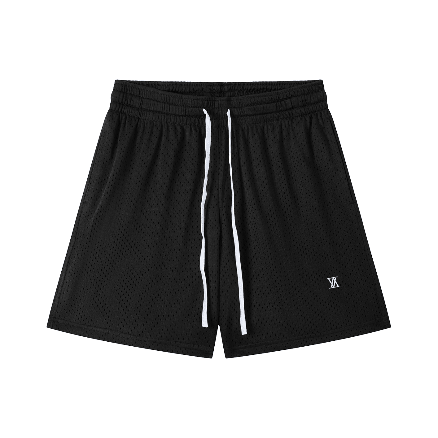 Vision Amplified - Men's Mesh Drawstring Shorts Dark - Vision Amplified