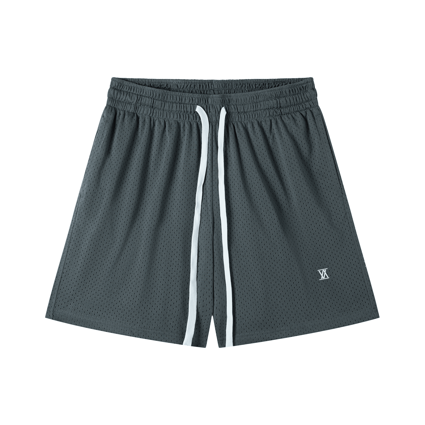 Vision Amplified - Men's Mesh Drawstring Shorts Dark - Vision Amplified