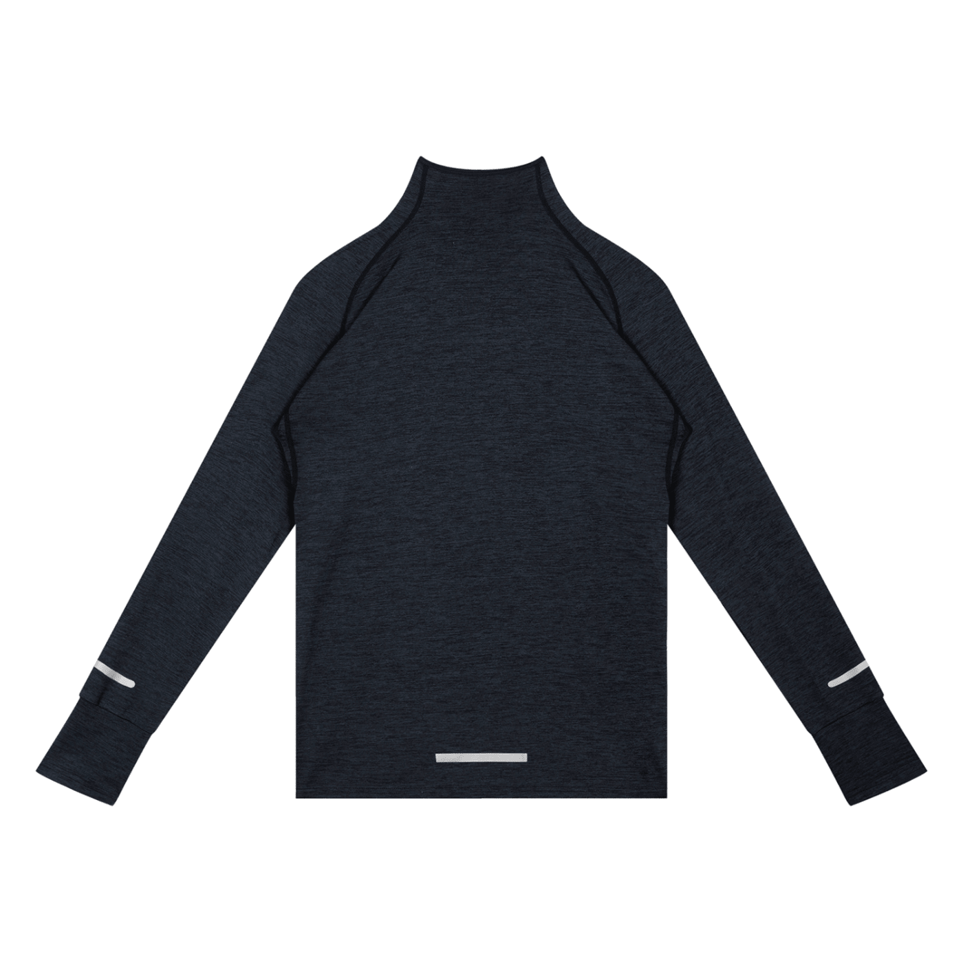 Vision Amplified - Men's Quarter - Zip Raglan Training T-Shirt Dark - Vision Amplified