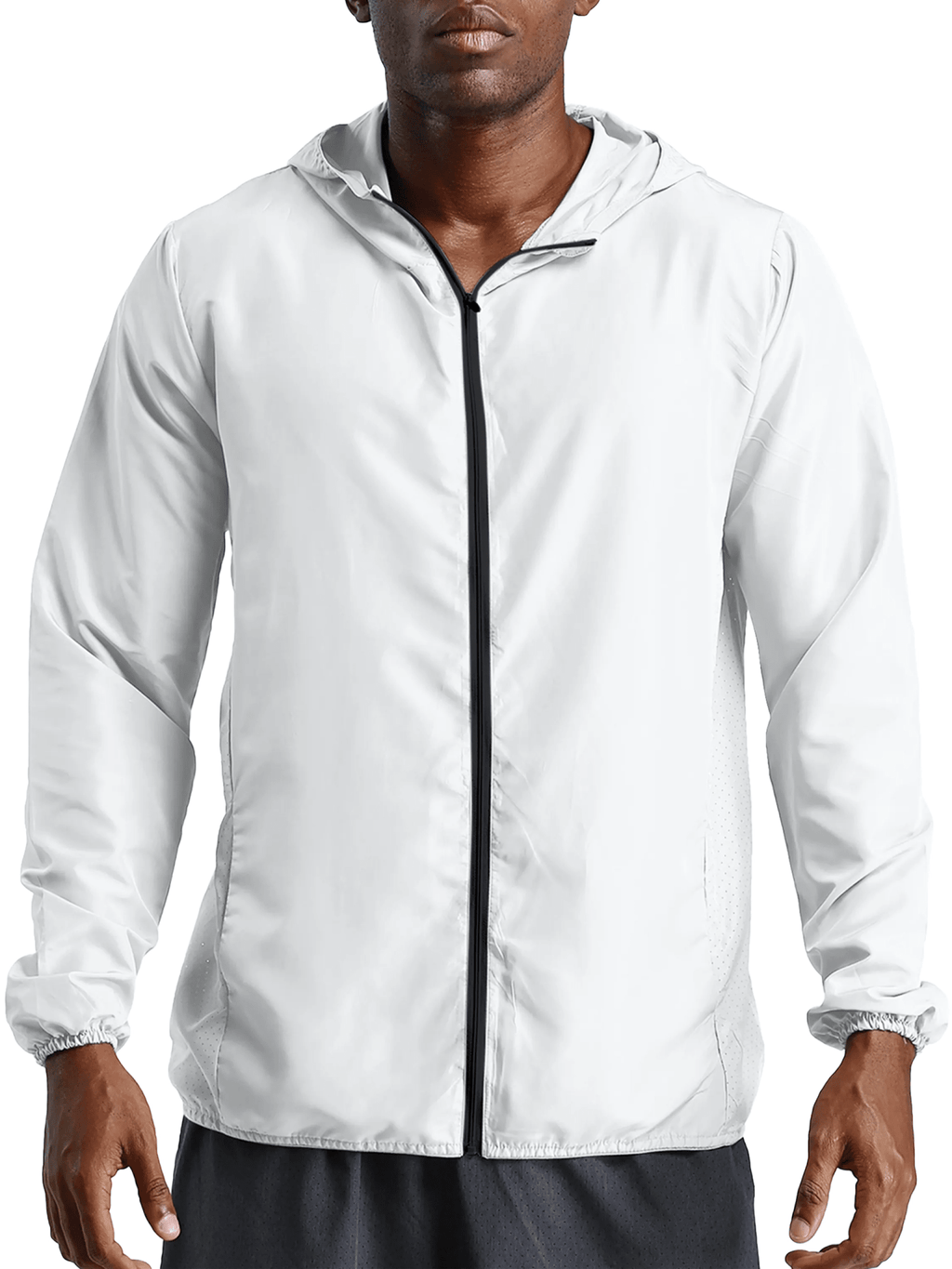 Vision Amplified - Men's Soft Hooded Sports Jacket Dark - Vision Amplified