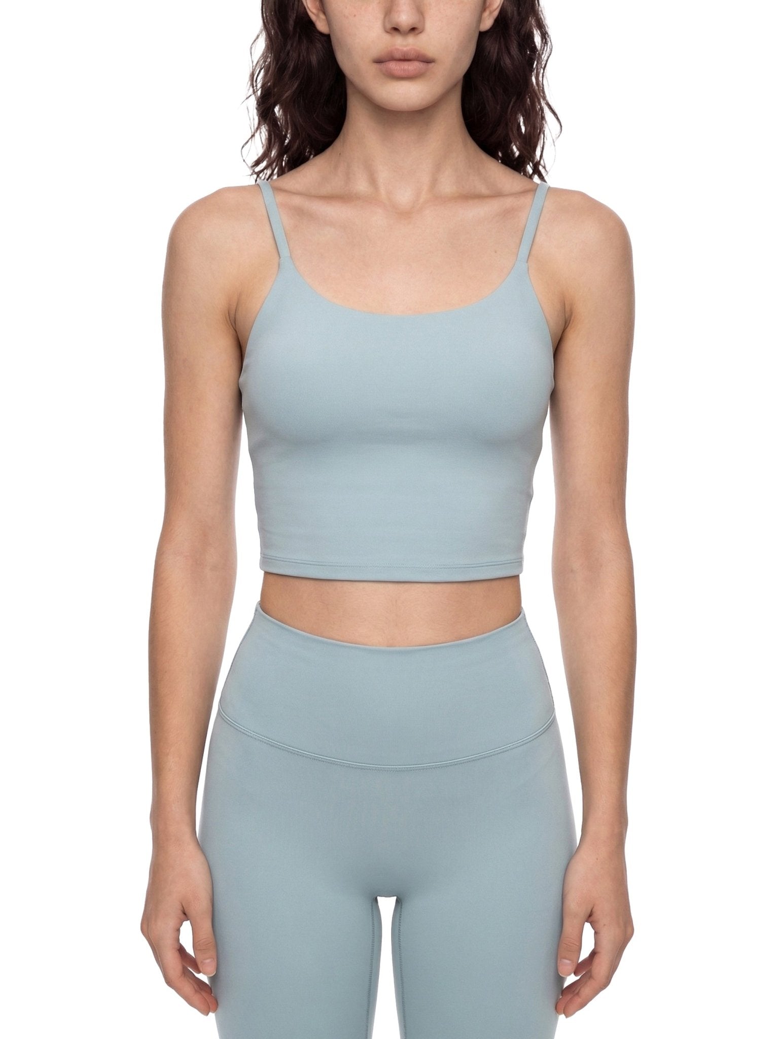 Vision Amplified - Spaghetti Strap Yoga Sports Bra - Vision Amplified
