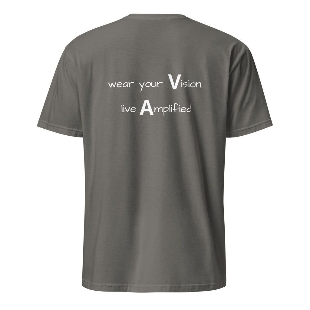 Vision Amplified - Unisex Short - Sleeve Tee - Premium Softstyle Cotton - Vision Amplified