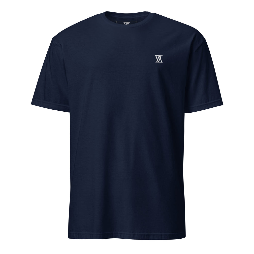 Vision Amplified - White Print Short - Sleeve Unisex T-Shirt - Vision Amplified