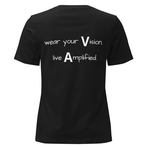 Soft Airlume cotton women's t-shirt - Wear your Vision design