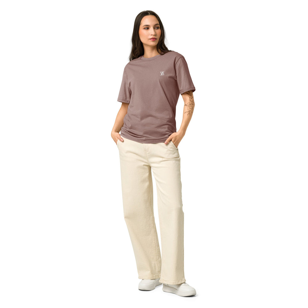 Vision Amplified Women's relaxed fit vintage t-shirt in garment-dyed organic cotton