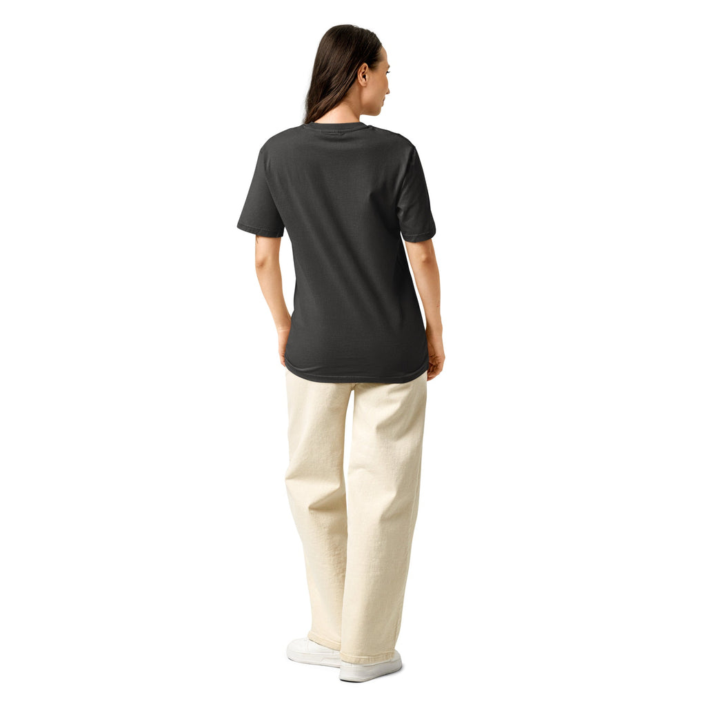 Vision Amplified Women's relaxed fit vintage t-shirt in garment-dyed organic cotton