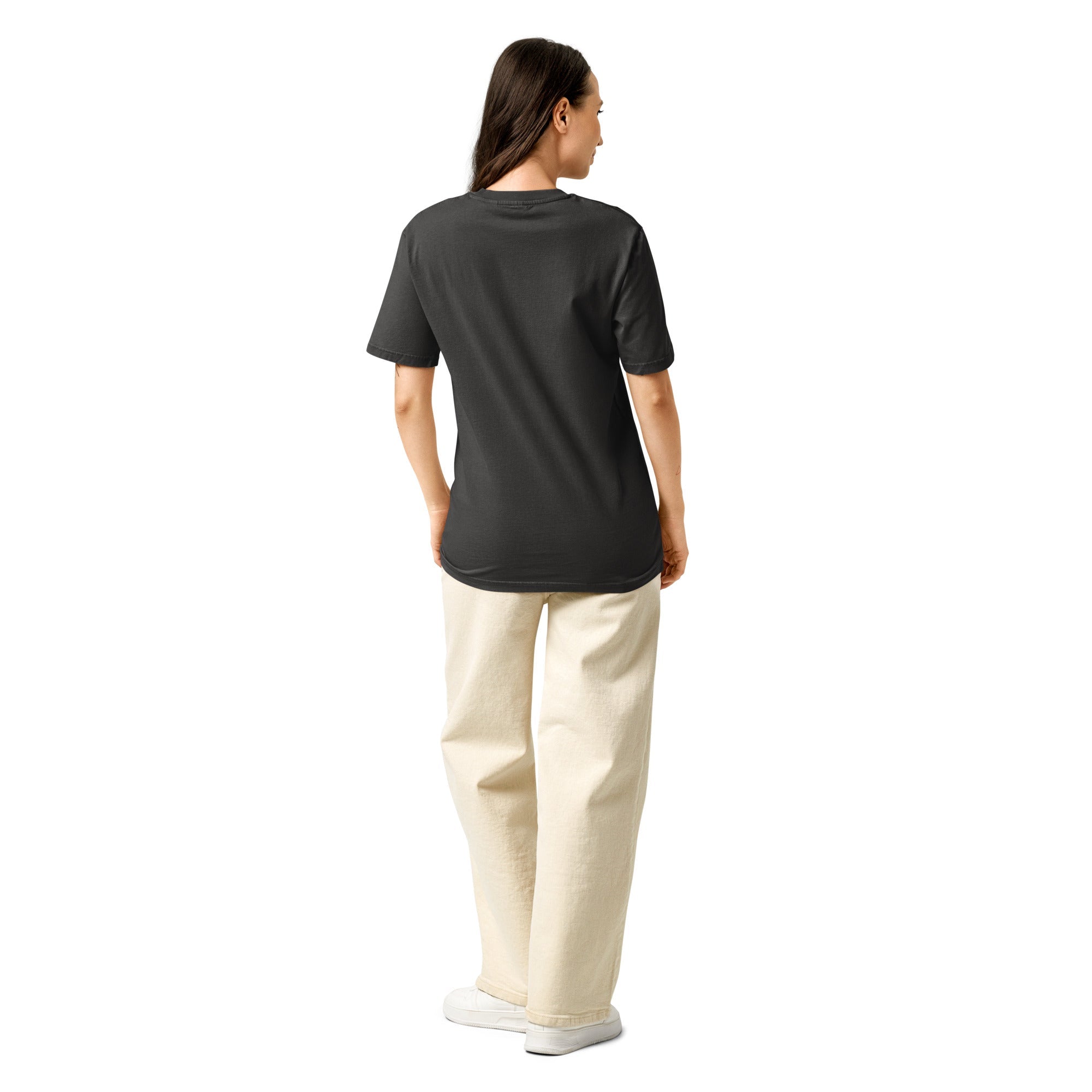 Vision Amplified Women's relaxed fit vintage t-shirt in garment-dyed organic cotton