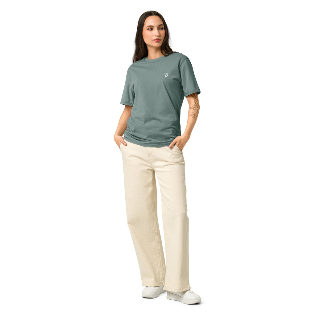Vision Amplified Women's relaxed fit vintage t-shirt in garment-dyed organic cotton