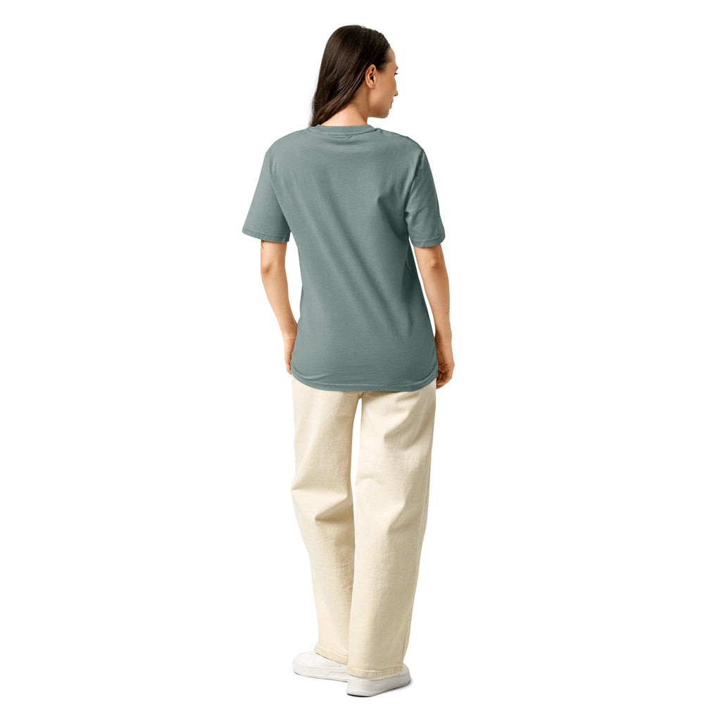 Vision Amplified Women's relaxed fit vintage t-shirt in garment-dyed organic cotton