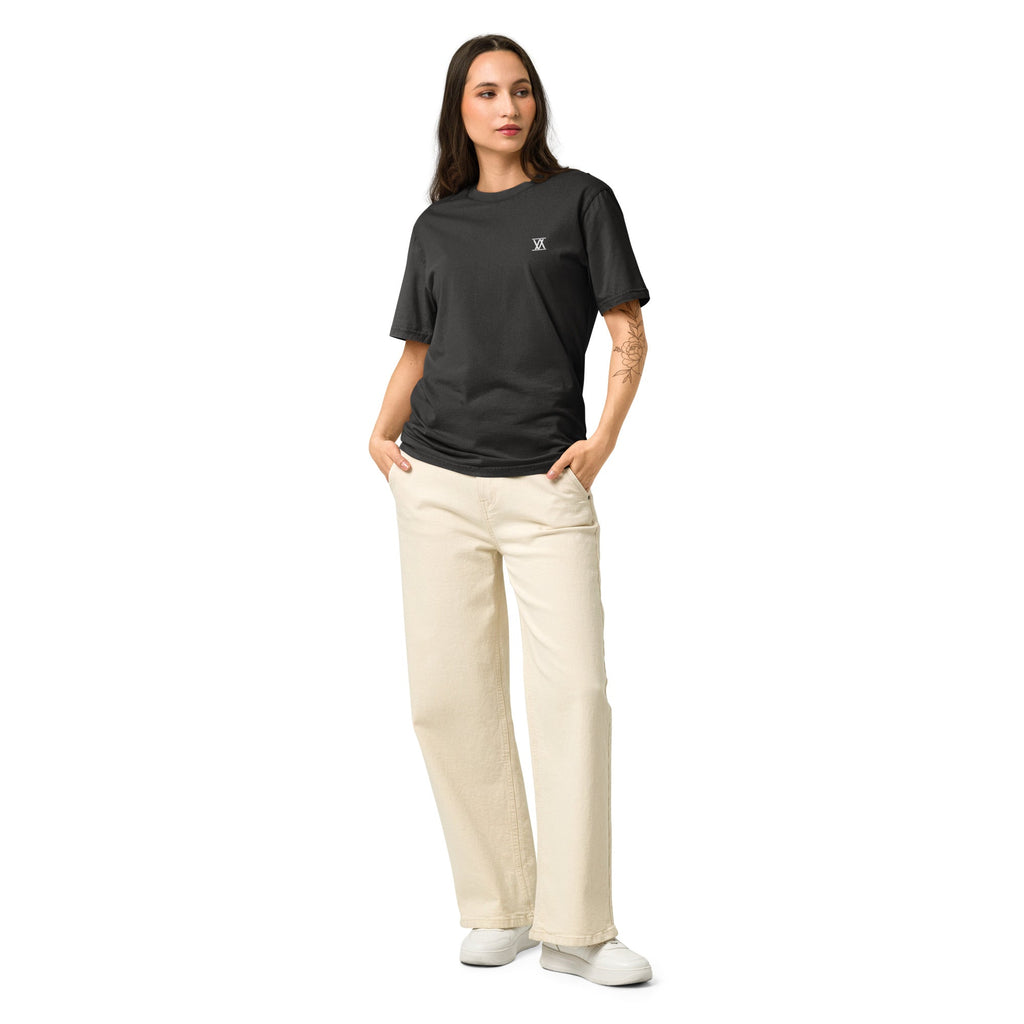 Vision Amplified Women's relaxed fit vintage t-shirt in garment-dyed organic cotton